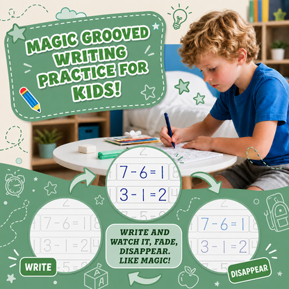 Elvaro MagicTrace Workbook for Kids